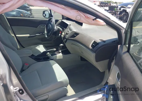 2012 Honda Civic Lx из США, поврежденный, VIN 19XFB2F57CE088513